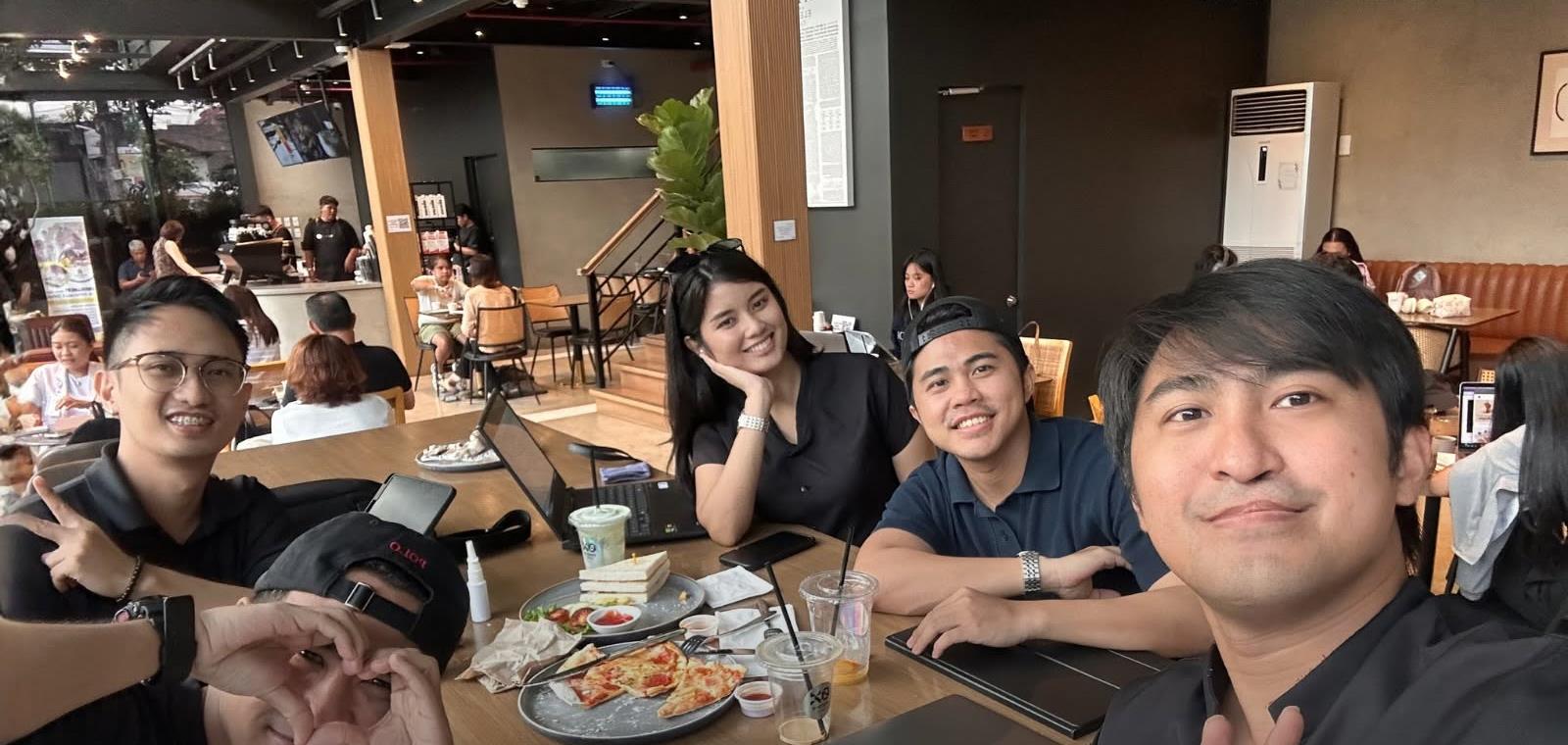 The Black Blocks executive team meeting in Cebu City