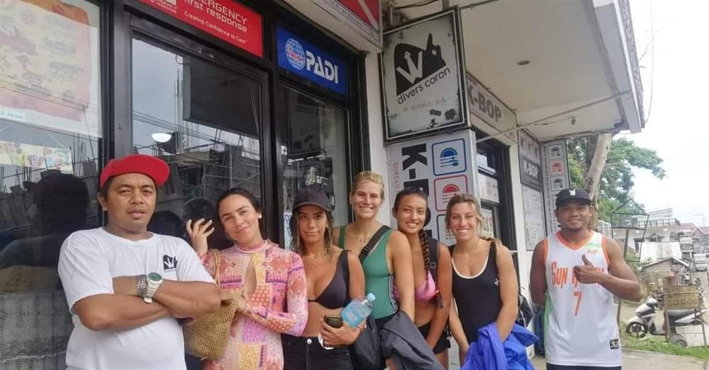The W Divers Coron shop storefront in Coron Town Proper